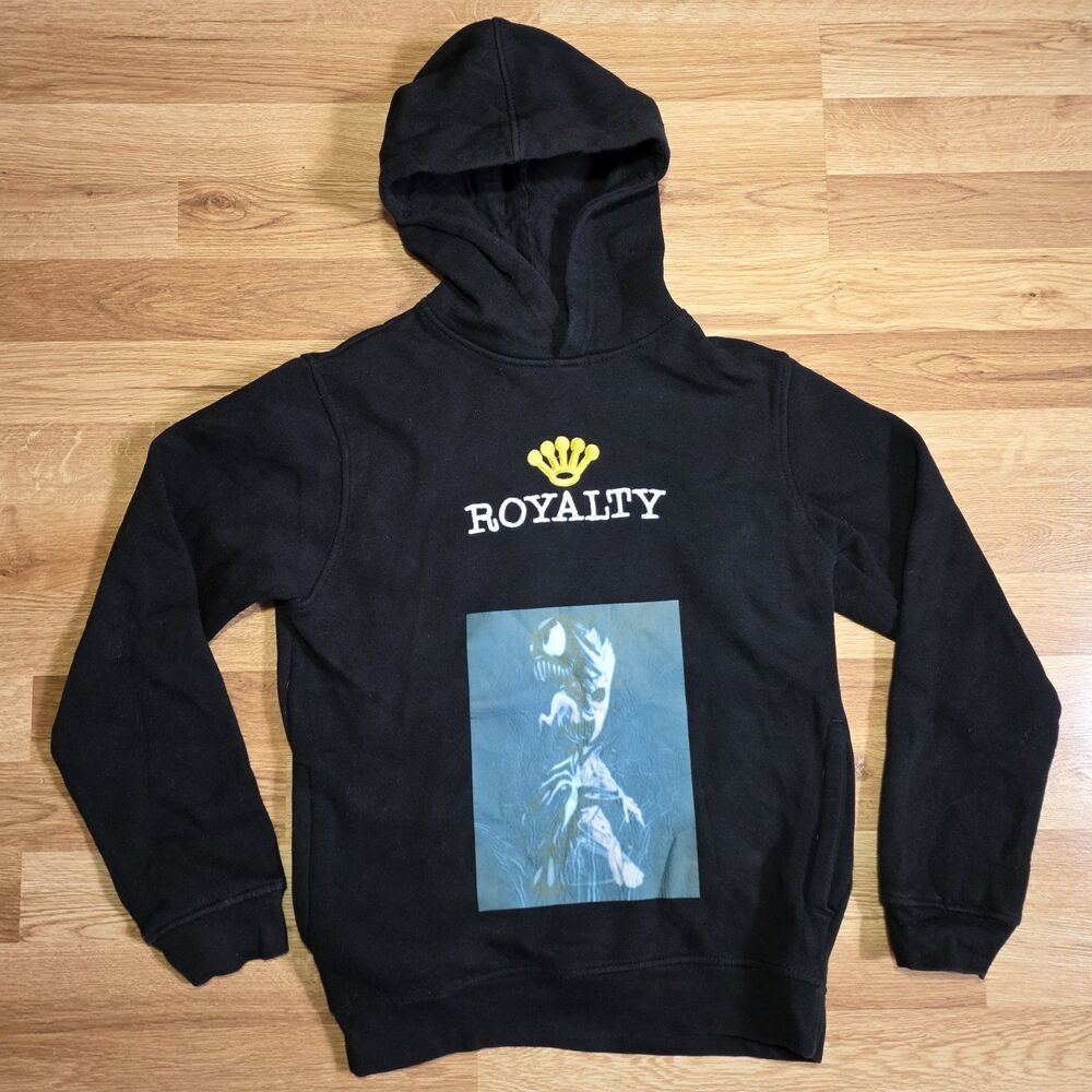 FWRD Denim Youth Hoodie - Royalty - Size S (8) - Black -  Streetwear